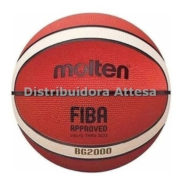 Pelota Basquet Molten Bg2000 Nº 5 Oficial Original Importada 1