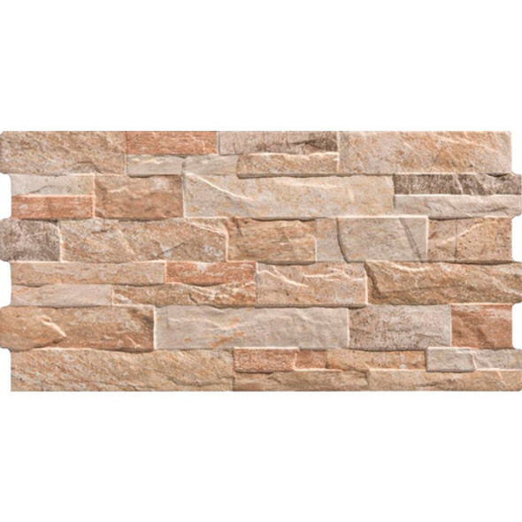 Revestimiento Albacete Ocre S. Piedra 25x50 Cerámicas Castro 0
