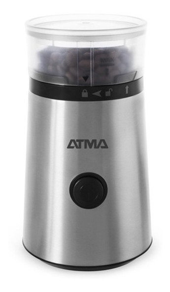 Molinillo De Cafe Y Semillas Atma Mc8141n Acero Inox! 0