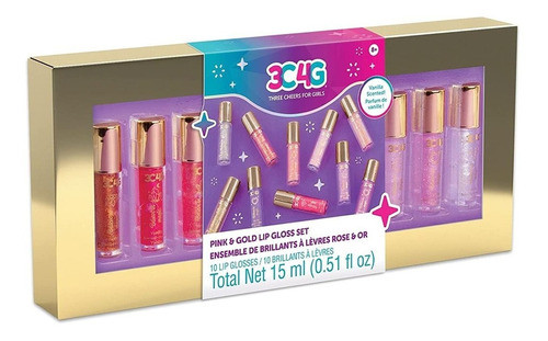 Set De Brillos De Labios 10pcs Para Niñas - Make It Real 0