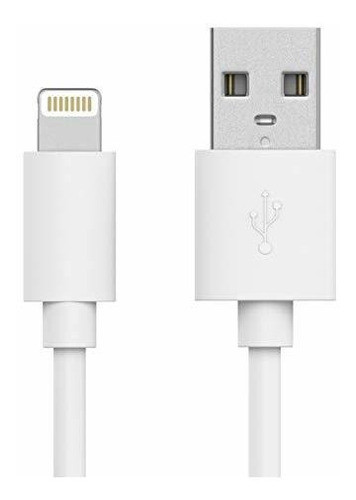 Talkworks Cable De Carga Para iPhone XR Xs X 8 7 6 5 Se iPad 1