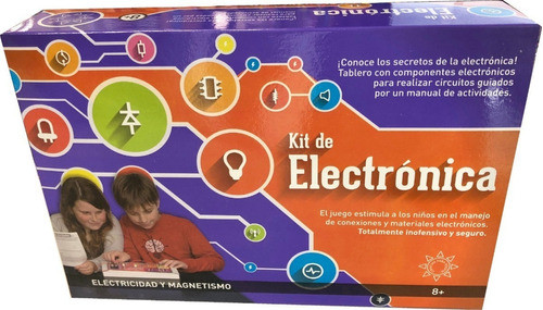 Kit De Electrónica Juego Ciencia Para Todos Armá Circuitos 0
