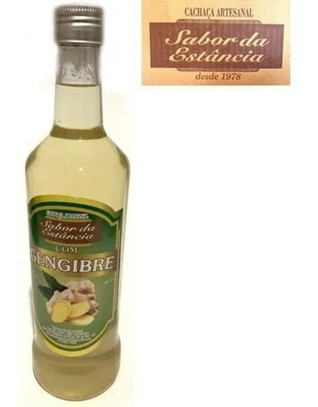 Cachaça Sabor Estancia Gengibre Premium Full 0