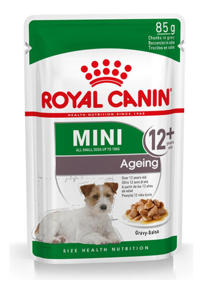 Caja 12 Pouch Royal Canin Mini Ageing +12 X 85g 1 Caja 12 Pouch Royal Canin Mini Ageing +12 X 85g 1