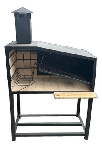 Parrillero Campana Chapa Alta Temperatura 50cm Prof. 0