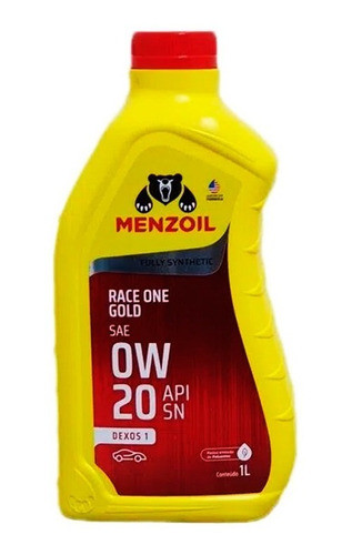 Óleo 0w20 Sn Race One Gold Sintetico General Motors Menzoil 0