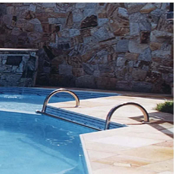 Conjunto 2 Suporte Para Corrimão Universal Aço Inox Sodramar 1