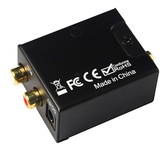 Conversor Audio Digital Toslink Coaxial A Analogico Rca Usb 1