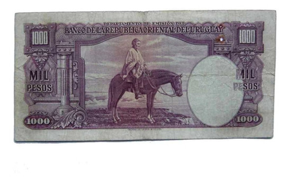 Brou Billete 1939 $ 1000 Serie A Muy Raro En Muy Buen Estado 1