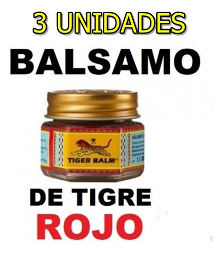 Pomada China, Balsamo Tigre , Si Compras 2 Llevas 3 0