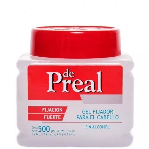 Gel Fijador  De Preal Fijacion Fuerte 500grs 0