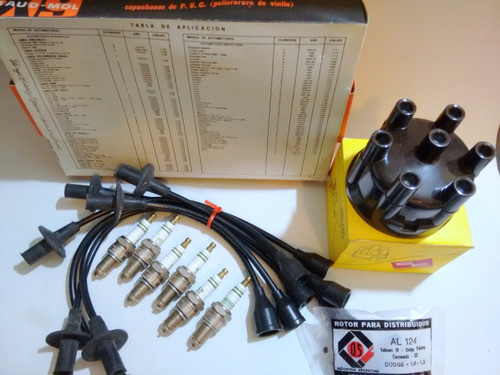 Tapa Distribuidor Rotor Cable Bujia Para Valiant  Iii Y Iv 1