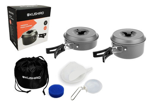 Marmita Kushiro Para 1 Persona 7 Piezas Camping Montaña 0