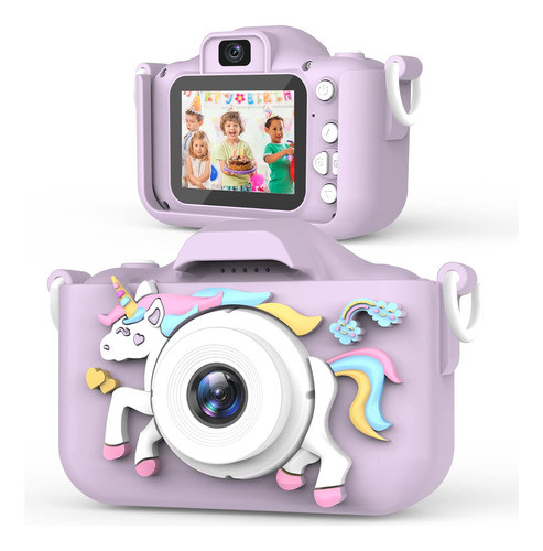 Cámara Hd Para Niños De 3-9 Años, Regalo De Cumpleaños Morad 0