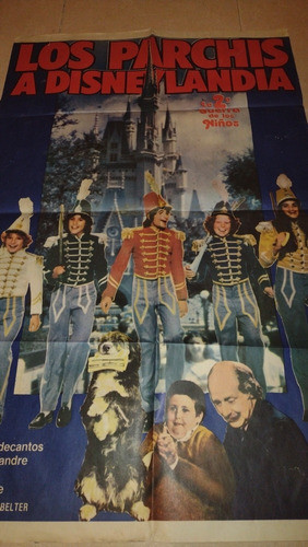 Los Parchis En Disneylandia/poster Gigante De Cine 1