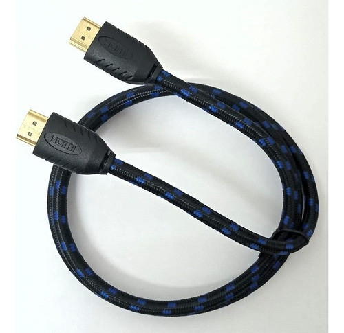 Cable Hdmi 2.1 Ultra Label 8k-48gbps Mallado 1mts Certif Qr 0