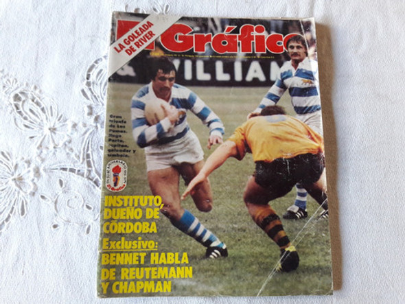 El Gráfico N° 3134 30/10/1979 Poster Tigre - Pumas Porta 0