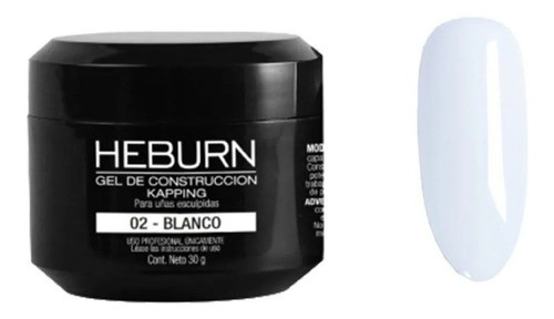 Gel De Construcción Uñas Blanco Kapping 30g + Moldes X 100u 1