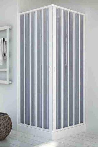 Mampara Plegable Pvc Esquinero En L 1.00 X 1.45 Blanca 1