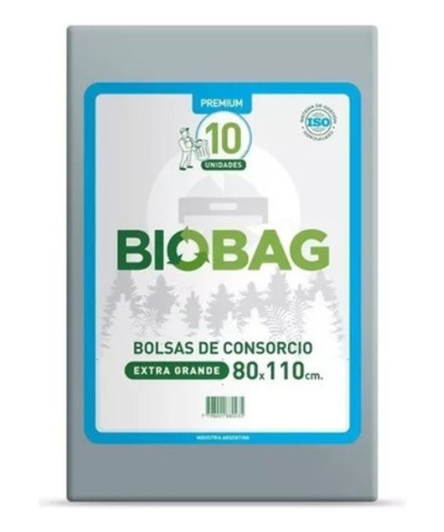 Bolsa Residuo Negra Bio Bag 80x110 X 10 Unid 0