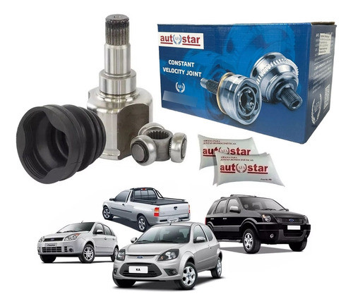 Kit Tulipa Trizeta Esquerda Fiesta Ka Ecosport Zetec Rocam 0