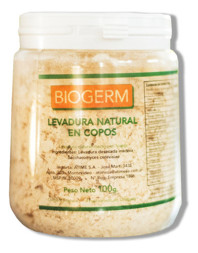 Levadura Nutricional En Copos 100g Terra Verde® | Premium 0