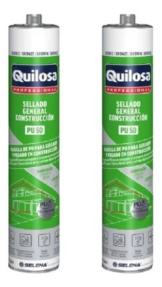Sellador De Poliuretano Quilosa Sintex Pu50 300ml Fc 0