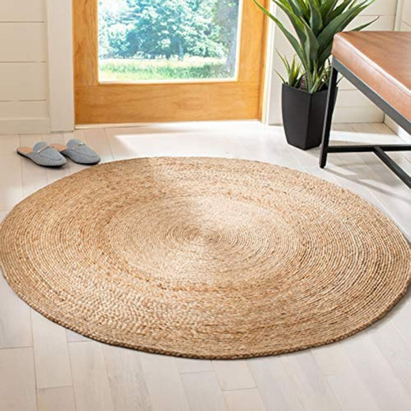 Safavieh Fibra Natural Colección Redonda 3' X 3' Redondo Nat 0