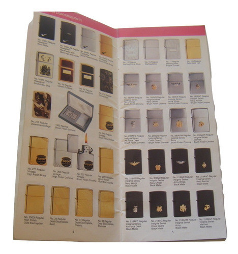 Catalogo Zippo 1990 The Name That Sells - Usa 1