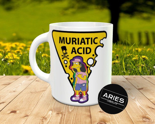 Taza Ceramica. Los Simpsons. Otto Mann. Calidad 0