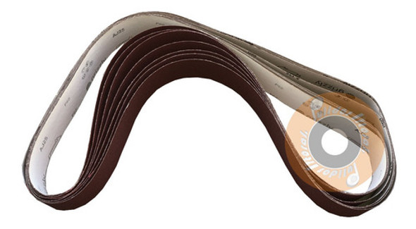 12 Banda Lija 50x1500  Oxido Aluminio P/cuchillos-aceros 0