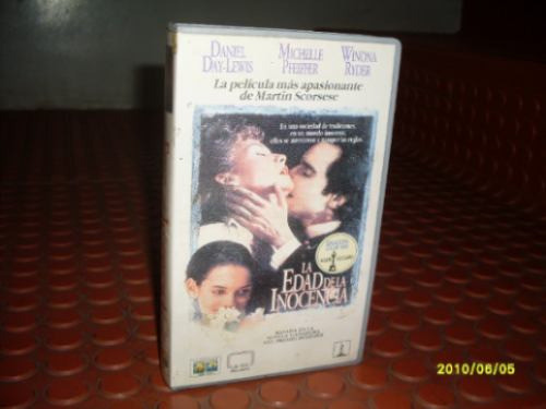 Pelicula En Vhs La Edad De La Inocencia  - Martin Scorsese 0
