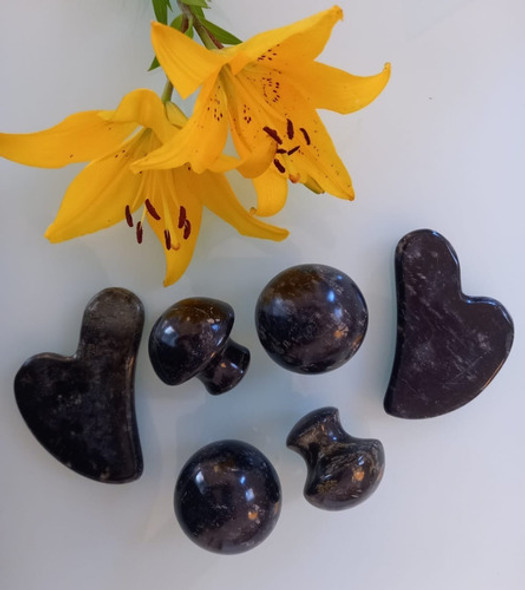 Guasha - Set Masajeadores (3 Piezas) - Piedra Natural 1 Guasha - Set Masajeadores (3 Piezas) - Piedra Natural 1