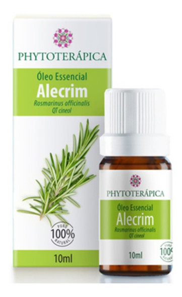 Oleo Essencial Alecrim Para Queda De Cabelo 10ml Phytoterapi 0