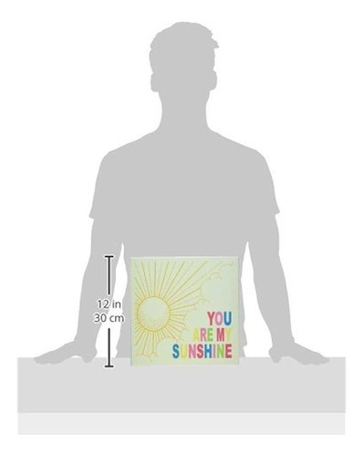 The Kids Room By Stupell You Are My Sunshine Placa Tipográfi 1