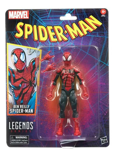 Figura Spiderman Ben Reilly Marvel Legends Hasbro 0