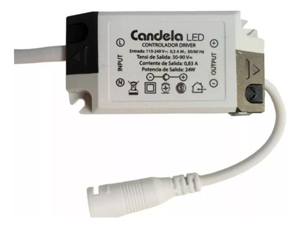5 Drivers Transformador Para Plafón 24w Candela 1