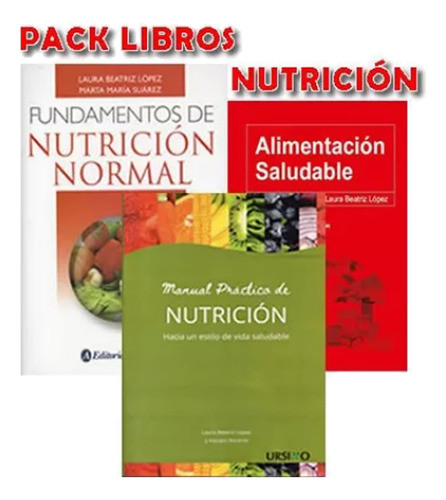 Pack Suarez Alimentacion Saludable Y Lopez Mnl Pract  Nutric 0