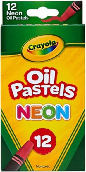 Crayones Crayola Oil Pastels Neon X12u 1