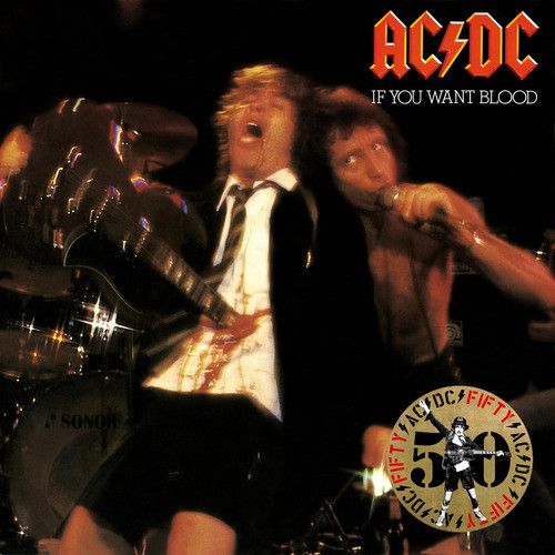 Ac/dc If You Want Blood You've Got It Vinilo 50 Aniversario 0