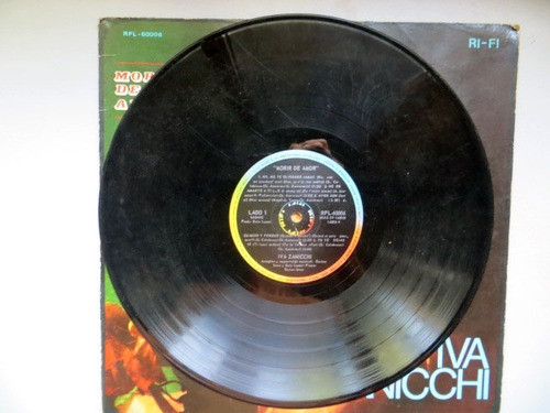 Iva Zanicchi Morir De Amor Vinilo Lp Ri-fi Rfi-60006 1