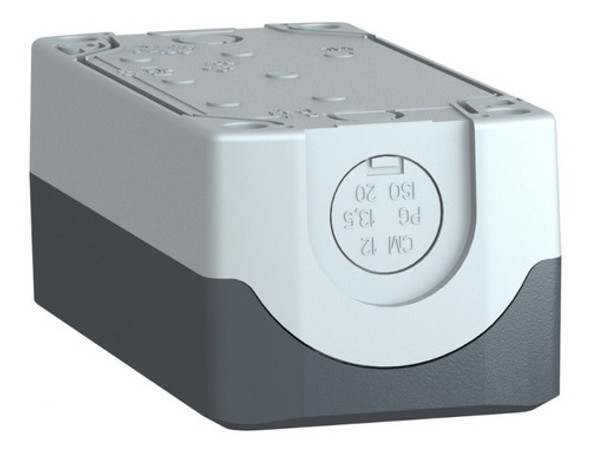 Caja Vacia Schneider Harmony Xald03  - 3 Interruptores Gris 1