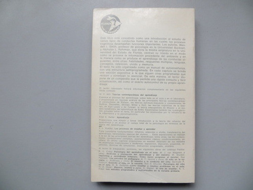 Como Se Aprende El Comportamiento Smith Y Rohrman 1973 1
