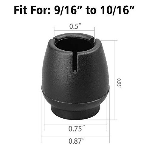 32 Protectores Redondos Para Patas De Sillas - 12 Mm A 16 Mm 1