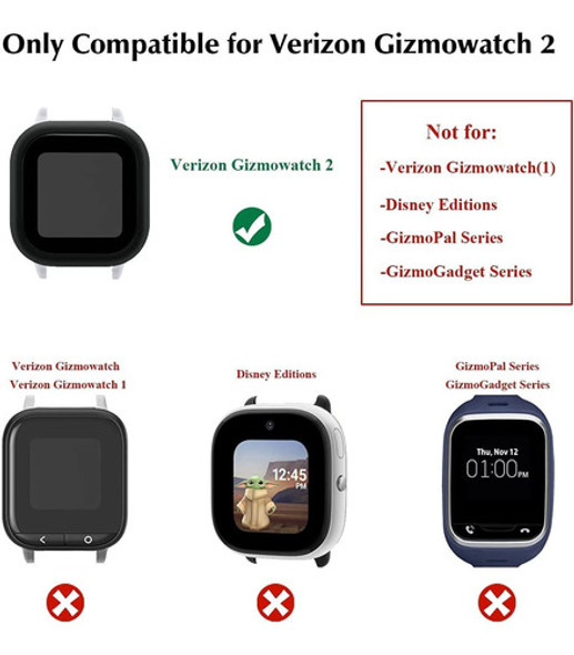 2 Protector De Pantalla Para Gizmo Watch 2 Rosa Transpare... 1