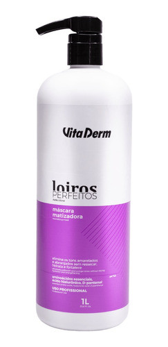 Máscara Matizadora Loiros Perfeitos Vita Derm 1l 0