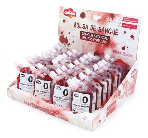 Bolsa Sangue Falso  Halloween Cromus - Abrakadabra 0