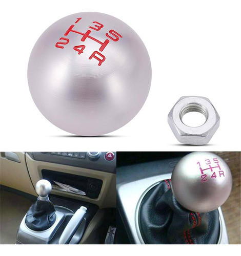 Bocha Pomo Palanca De Cambios Honda Civic Type R 5ta Titanio 1