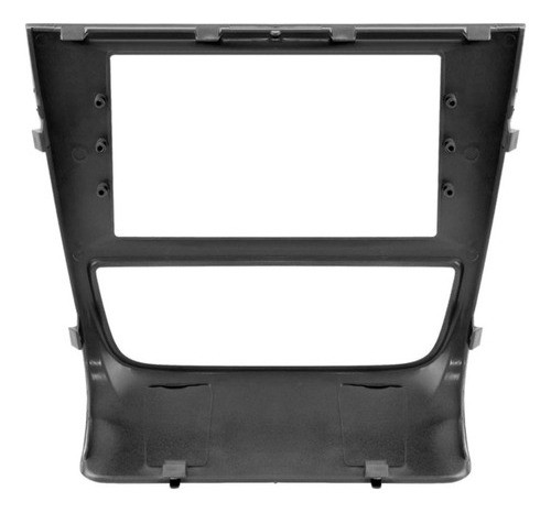 Moldura 2 Dvd Mp5 Din Gol Voyage Saveiro G6 Black Piano 0