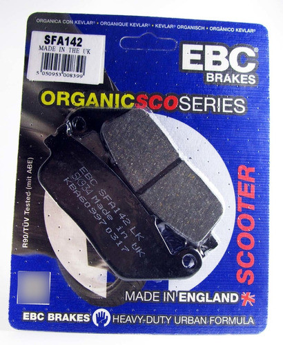 Pastilla Freno Ebc Sfa142 Kymco Downtown Honda Twister Cb500 1